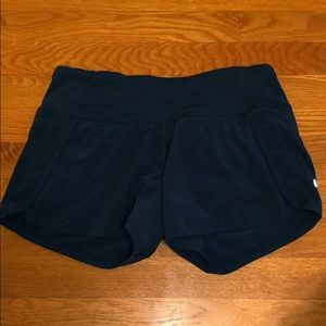 blue lulu shorts